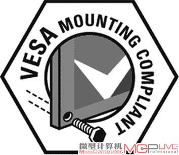 VESA安装标准logo
