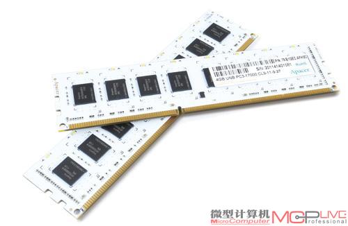 Apacer DDR3 2133 宇瞻雪豹8GB内存套装