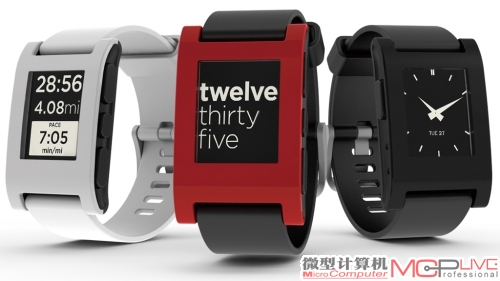 看起来就很有购买欲的Pebble腕表正式推出，却是Geek创意与热情向商品化运作的结果。